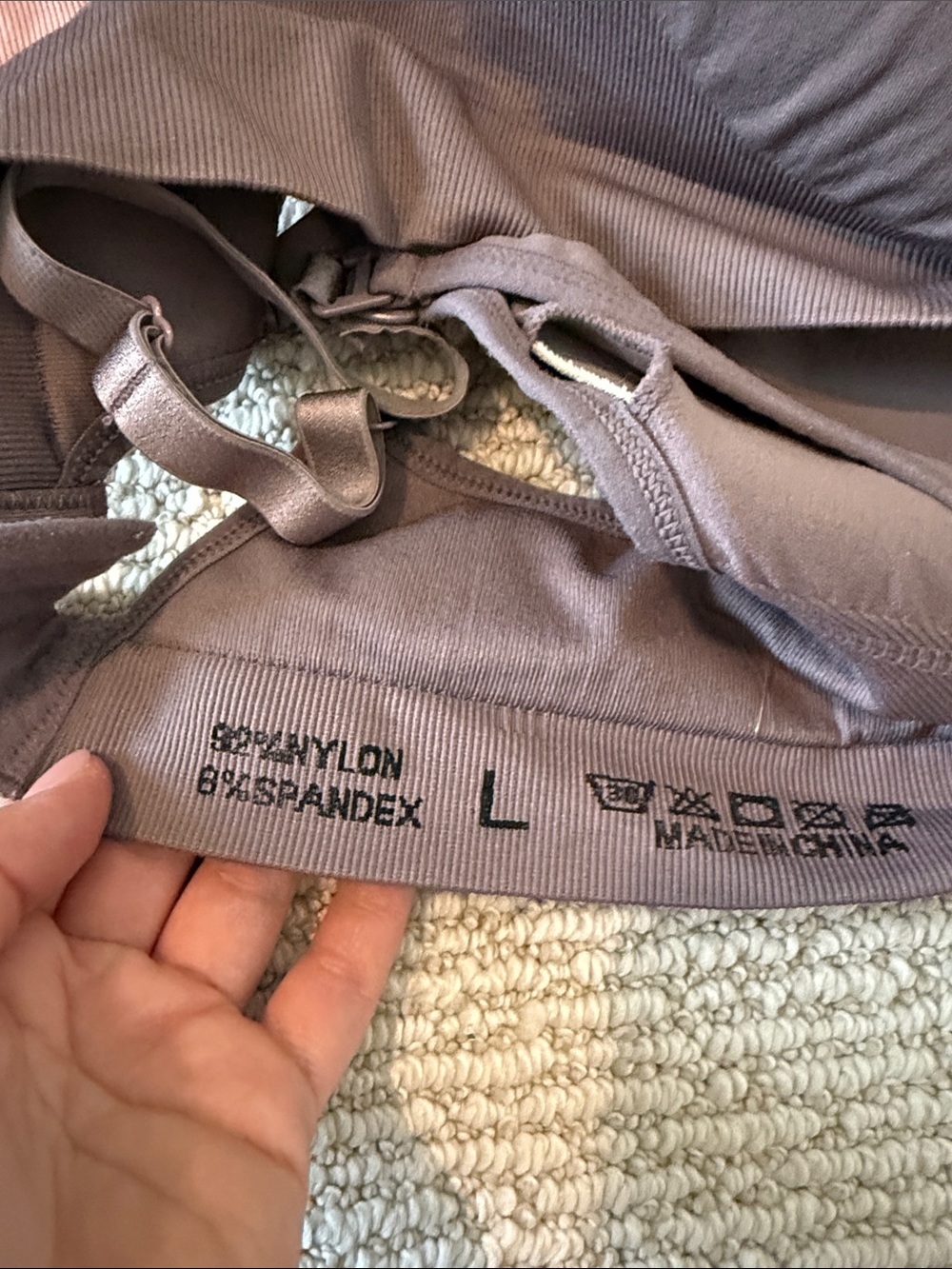 Seamless Nursing Bra - Pack of 5 (Gray, Taupe, Black, Pink, Mauve) - Picture 6 of 7